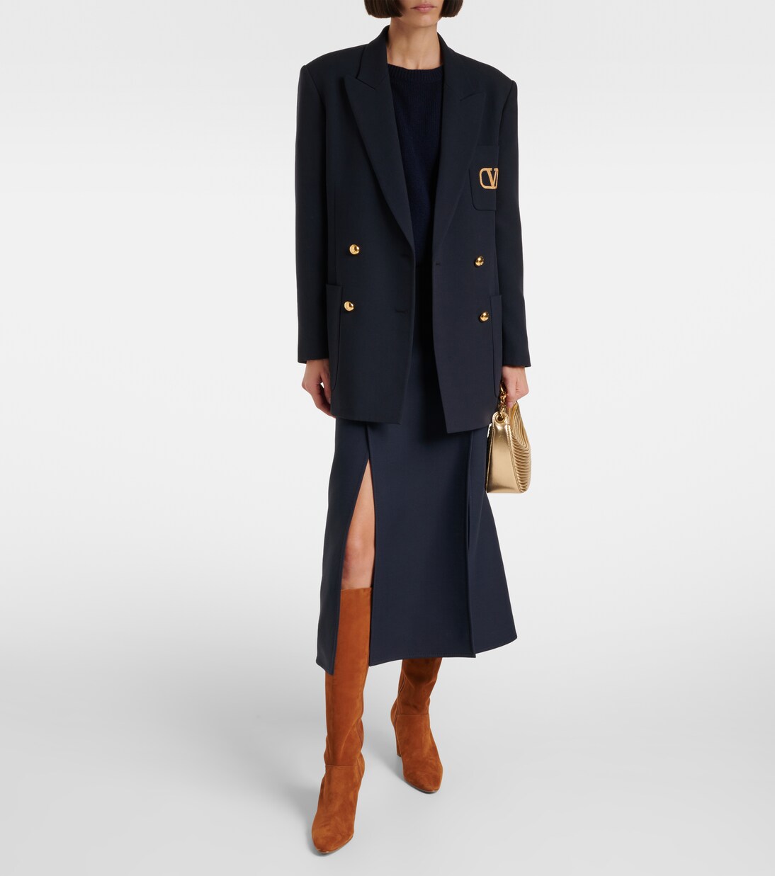 Pitana suede knee-high boots | Manolo Blahnik