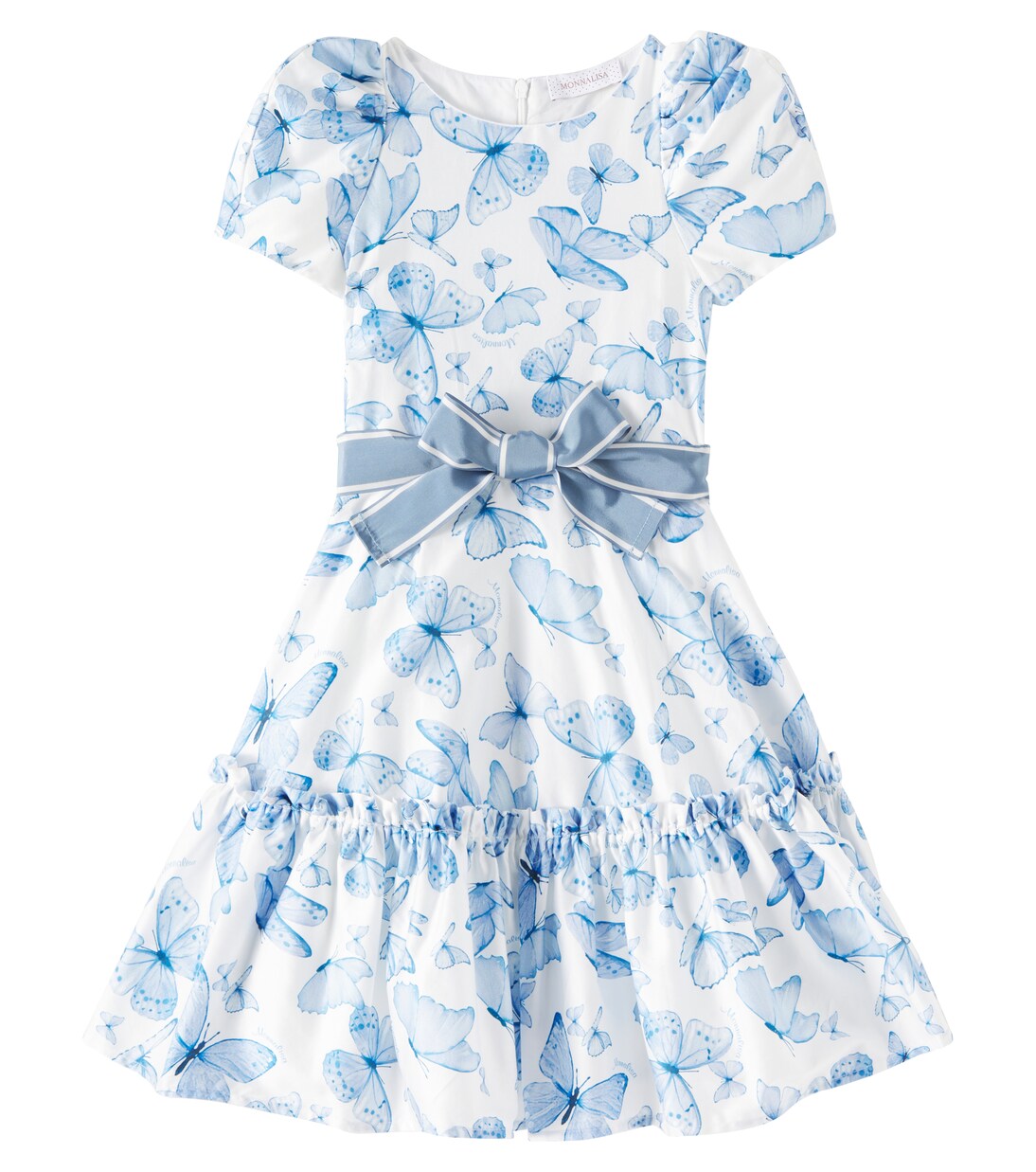 Cotton-blend dress | Monnalisa