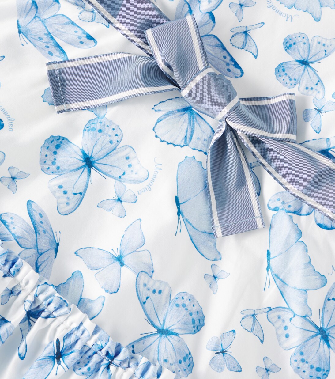 Cotton-blend dress | Monnalisa