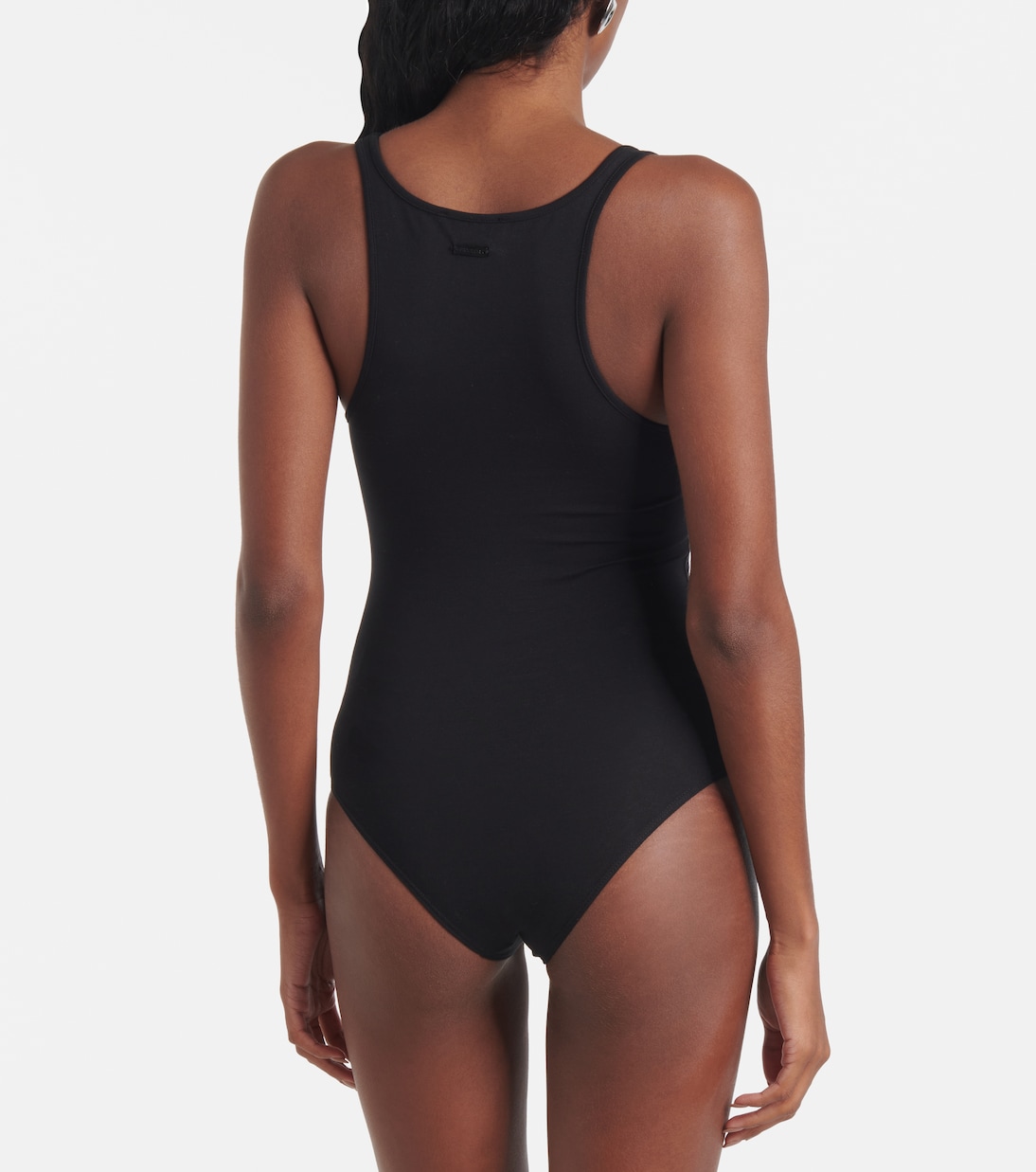 Pierced cotton bodysuit | Mugler