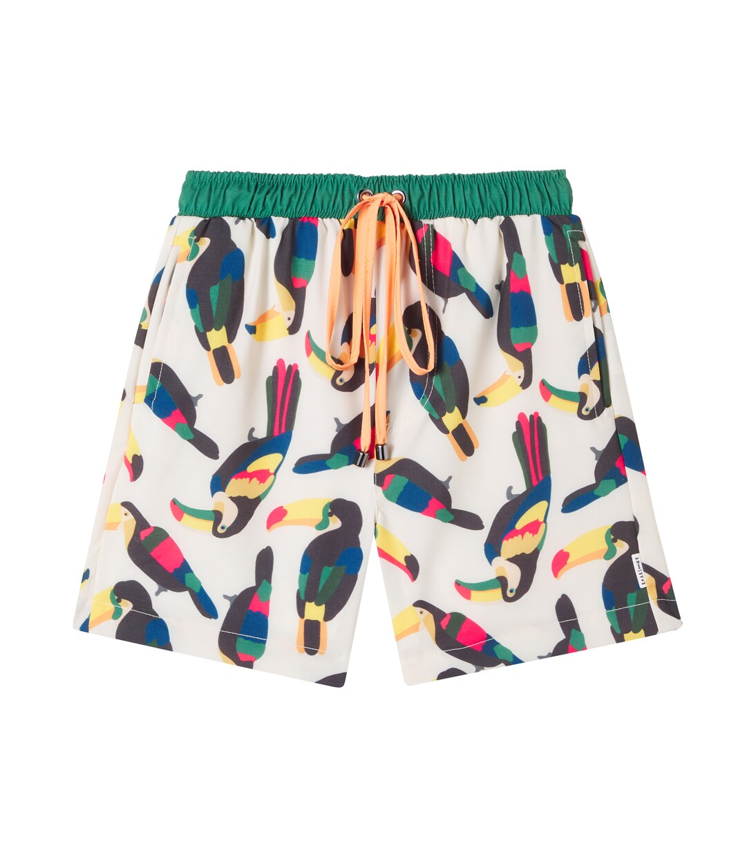 Beak The Toucan printed swim trunks | Roarsome