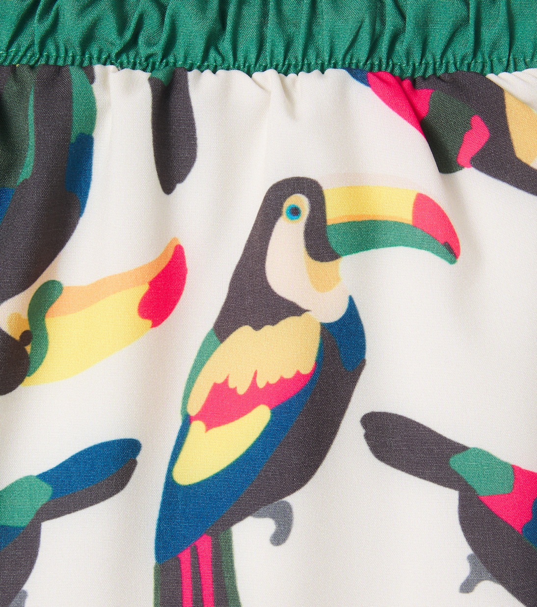 Beak The Toucan printed swim trunks | Roarsome