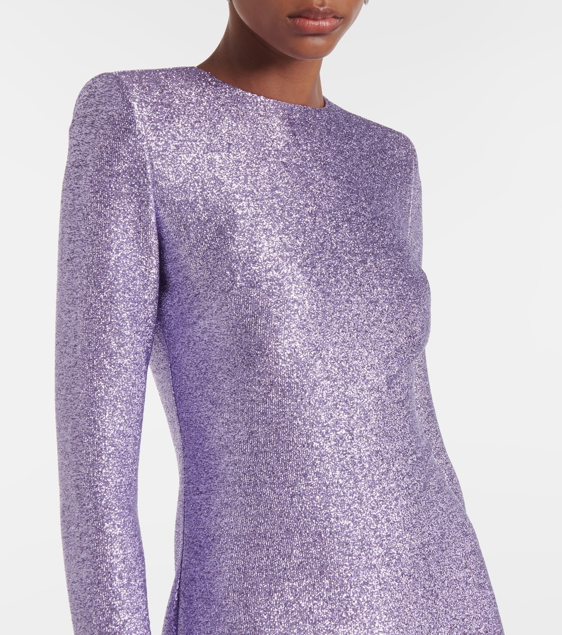 Robe longue en lamé | Oscar de la Renta