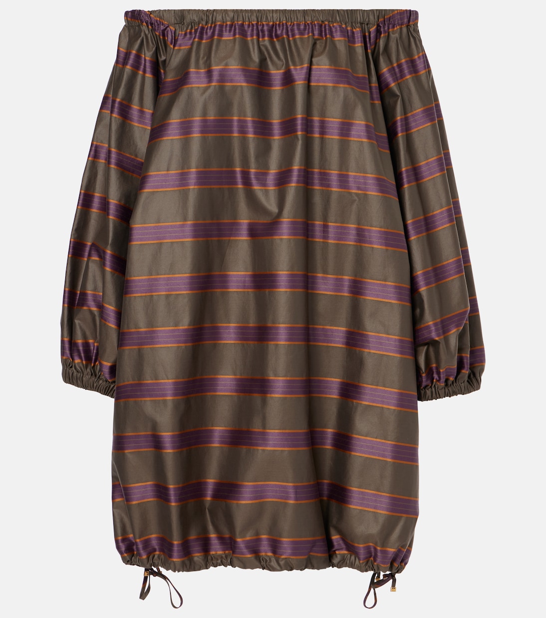 Off-Shoulder-Minikleid Alcamo aus Canvas | Max Mara