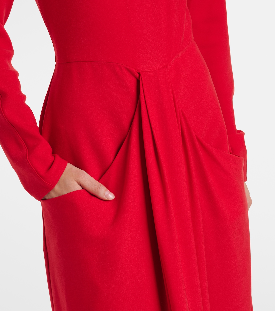 Anselm draped jersey maxi dress | The Row