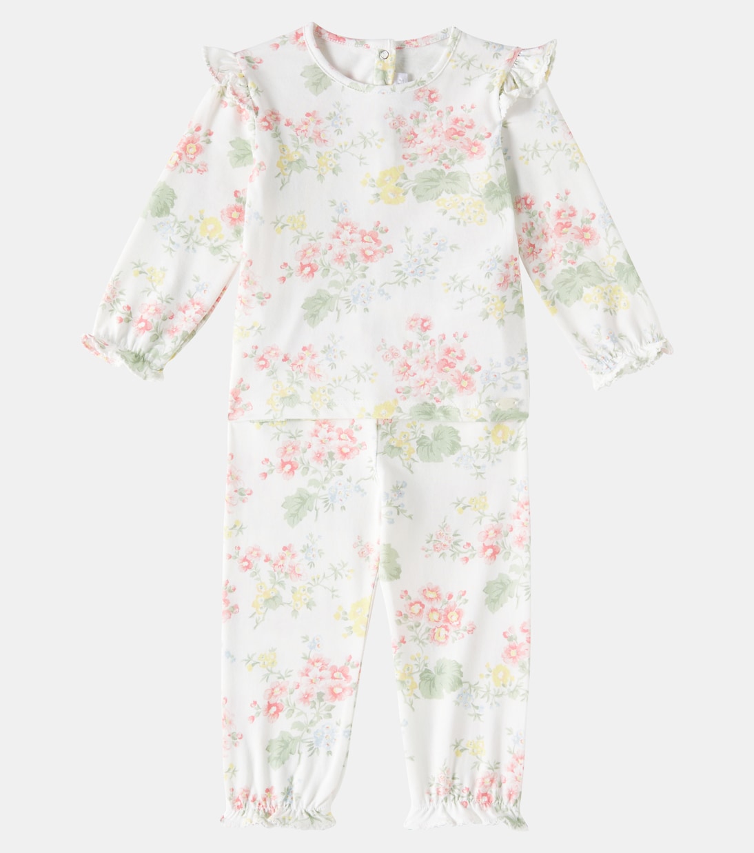 Bebé - pijama de algodón floral | Tartine et Chocolat