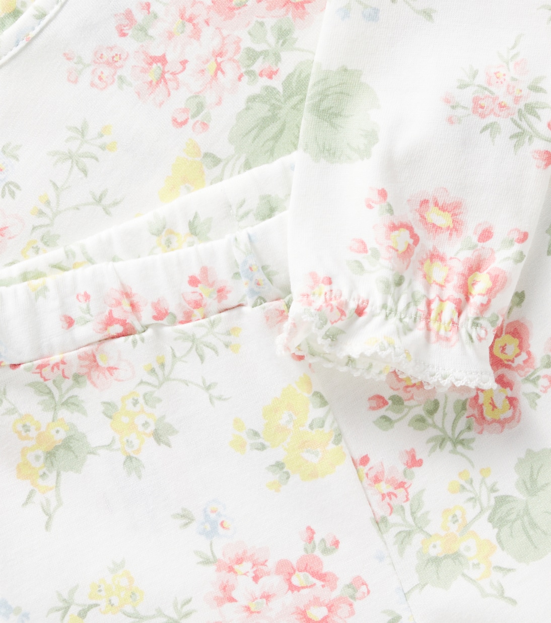 Bebé - pijama de algodón floral | Tartine et Chocolat