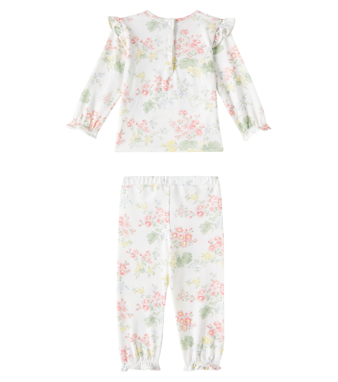 Bebé - pijama de algodón floral | Tartine et Chocolat