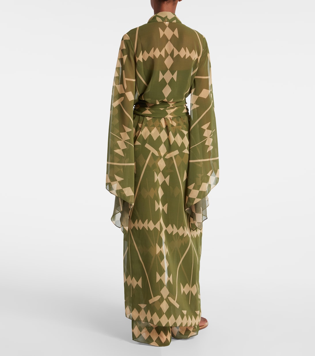 Cover-up aus Georgette | Johanna Ortiz