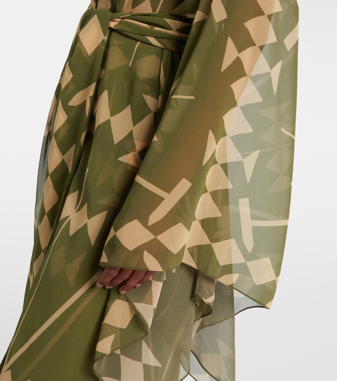 Cover-up aus Georgette | Johanna Ortiz