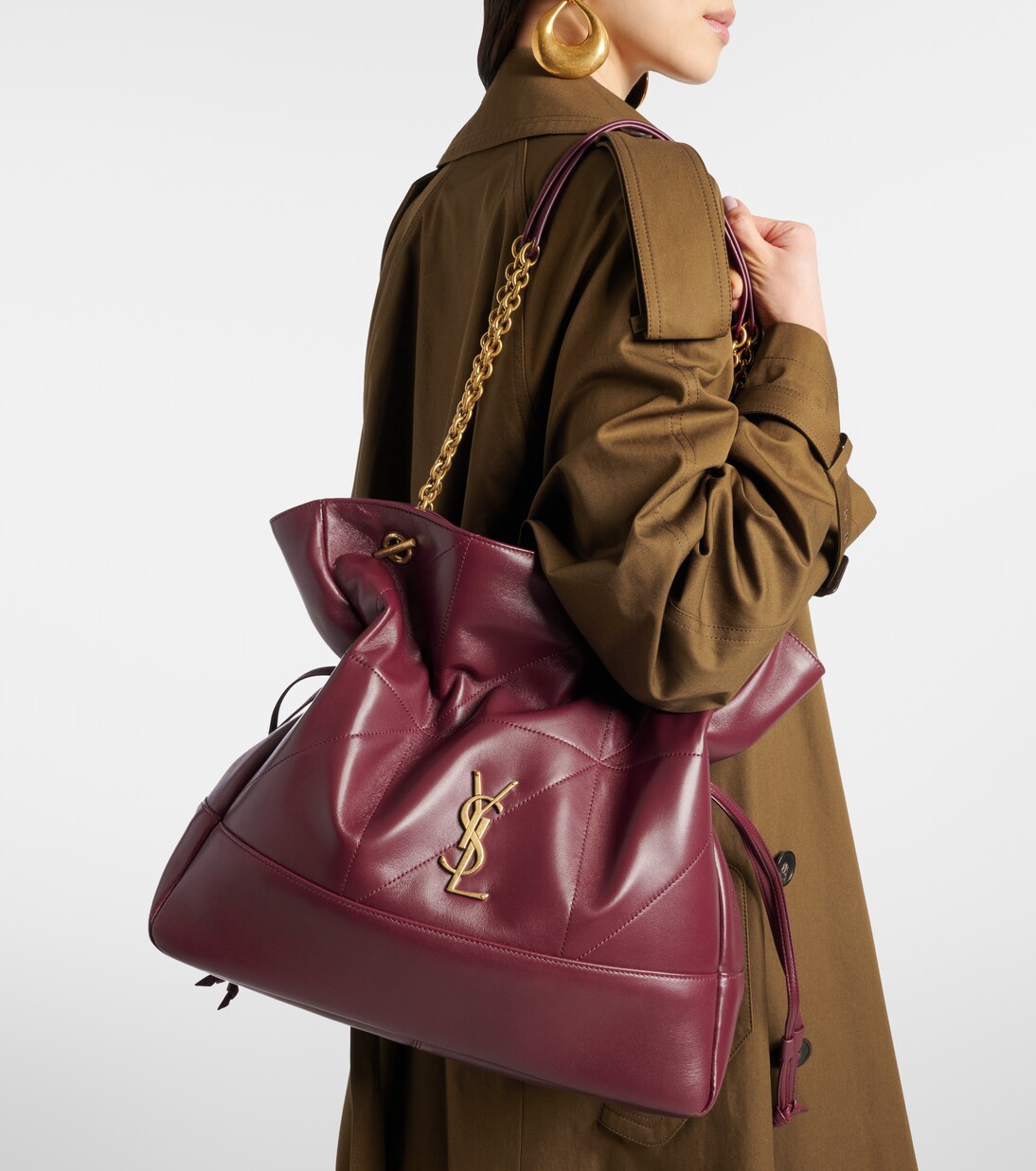 Tote Bag Jamie Shopping aus Leder | Saint Laurent