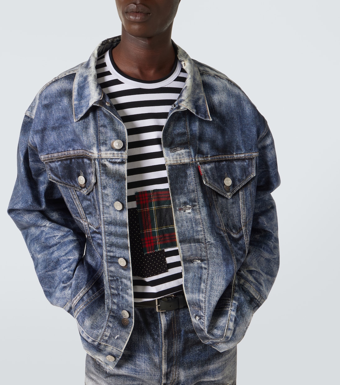 x Levi's® printed denim jacket | Junya Watanabe