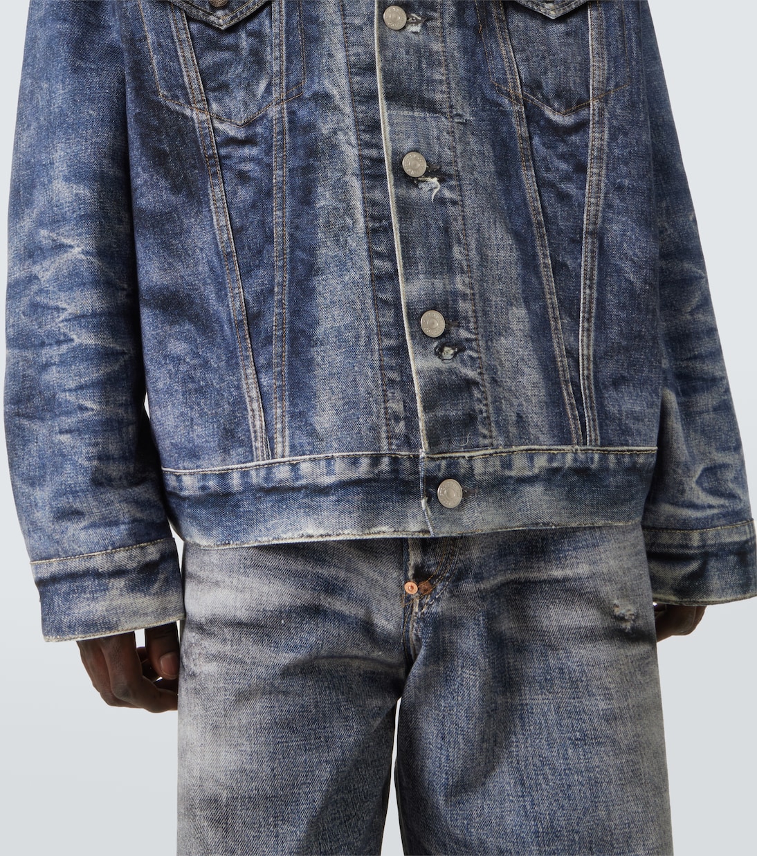 x Levi's® printed denim jacket | Junya Watanabe