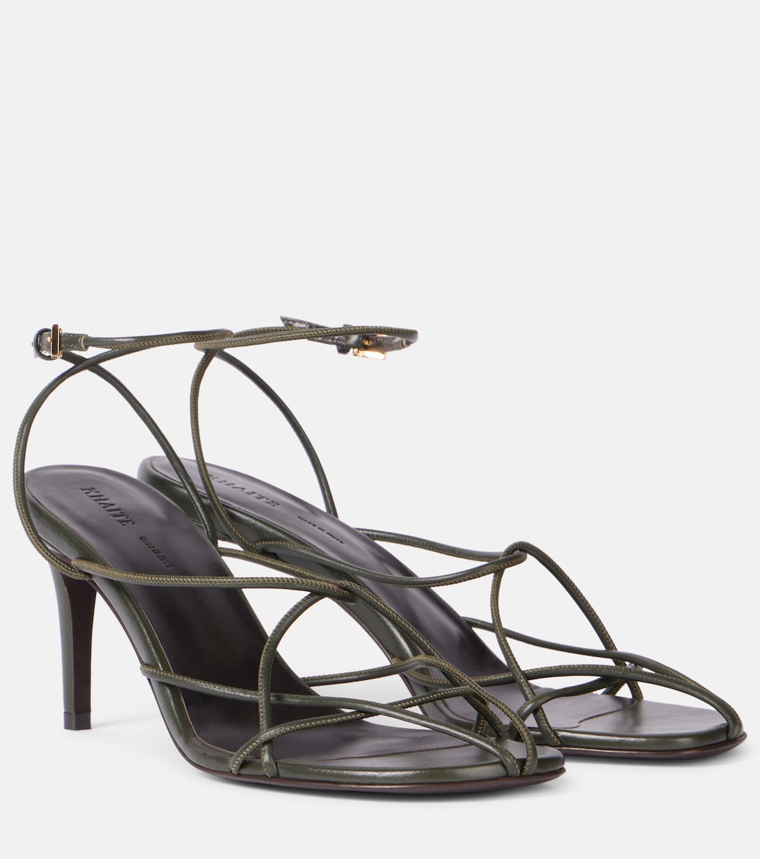 Loulou 75 leather sandals | Khaite