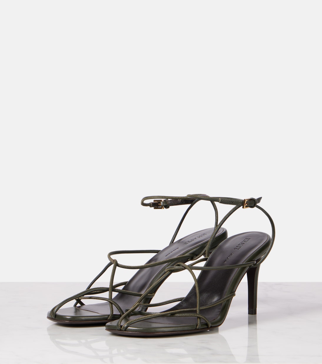 Loulou 75 leather sandals | Khaite