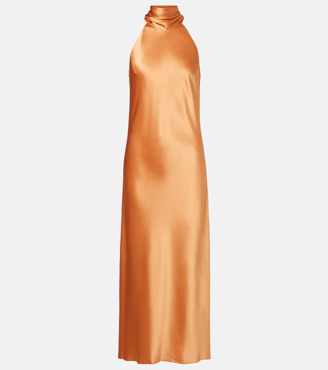 Robe midi Sienna en satin | Galvan