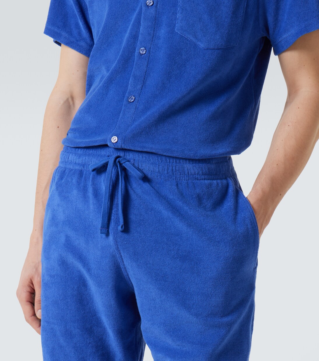 Cotton-blend terry Bermuda shorts | Vilebrequin