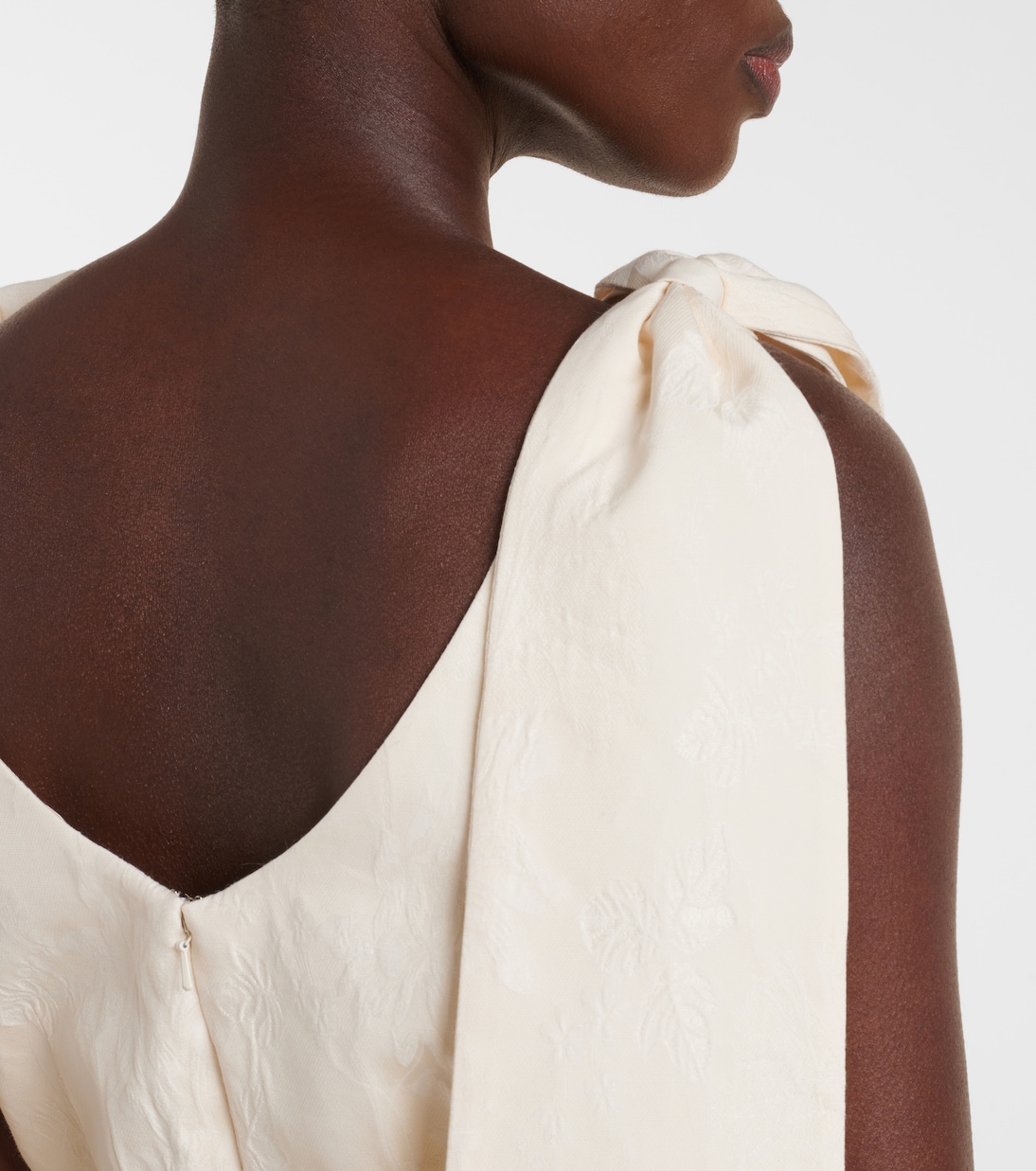 Miniabito Gita in broccato con fiocco | Markarian