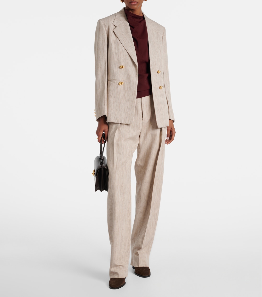 Knot Lock Small leather crossbody bag | Bottega Veneta