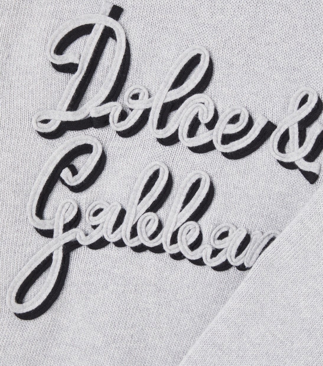 Logo virgin wool sweater | Dolce&Gabbana Kids