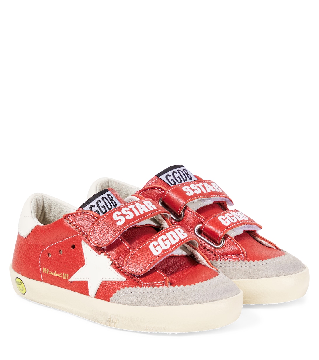 Old School leather sneakers | Golden Goose Kids