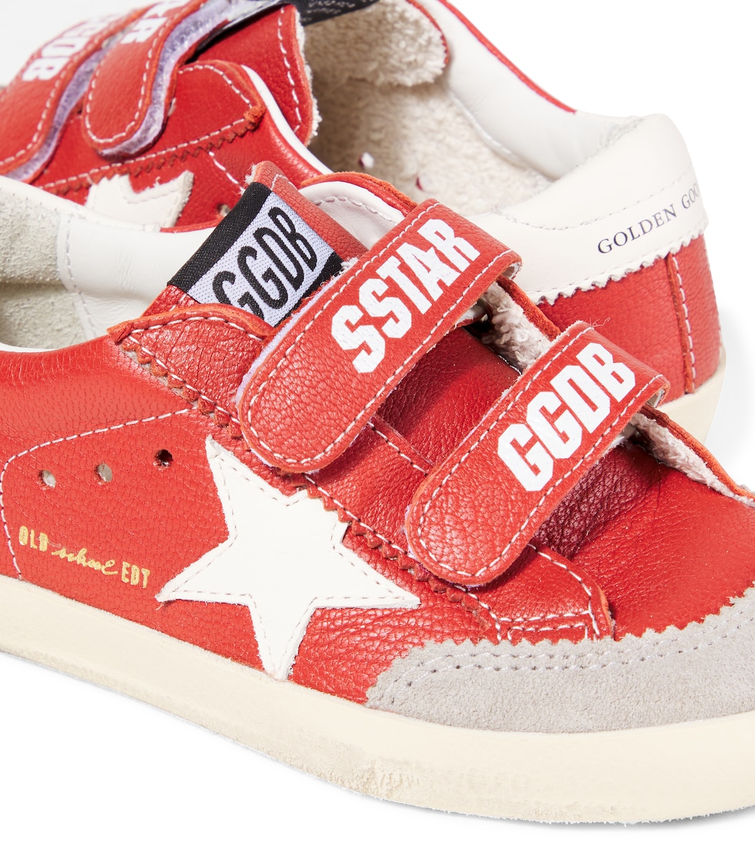 Old School leather sneakers | Golden Goose Kids