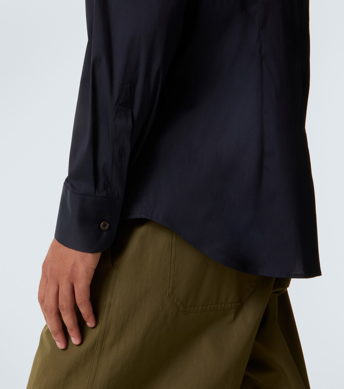 Hemd aus einem Baumwollgemisch | Prada