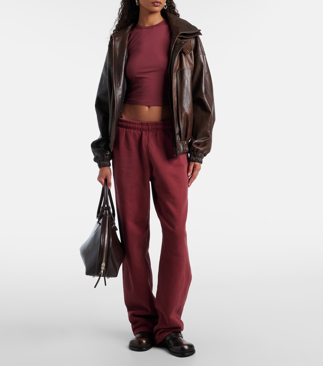 Micro cotton-blend jersey T-shirt | Entire Studios