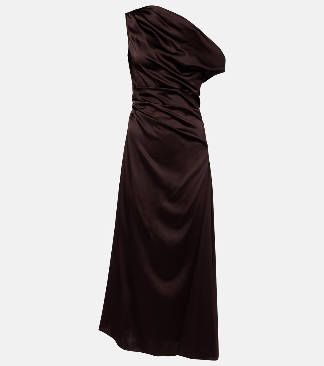 Phare silk-blend satin cocktail dress | Staud