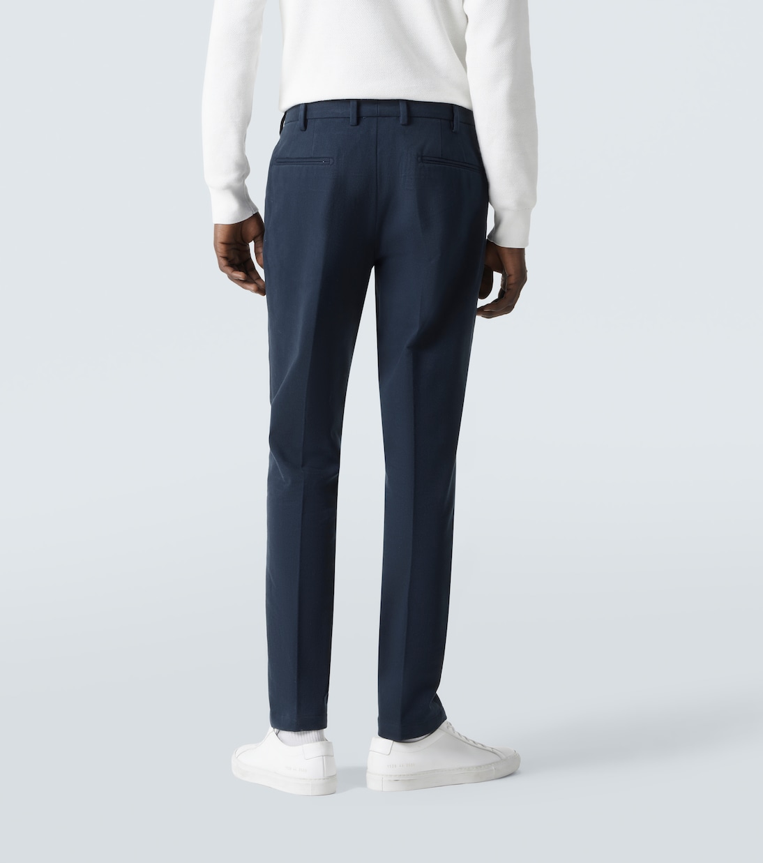 Schmale Hose aus Baumwoll-Twill | Thom Sweeney