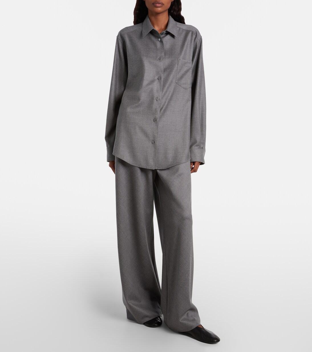 Hemd Pino aus Schurwolle | The Row