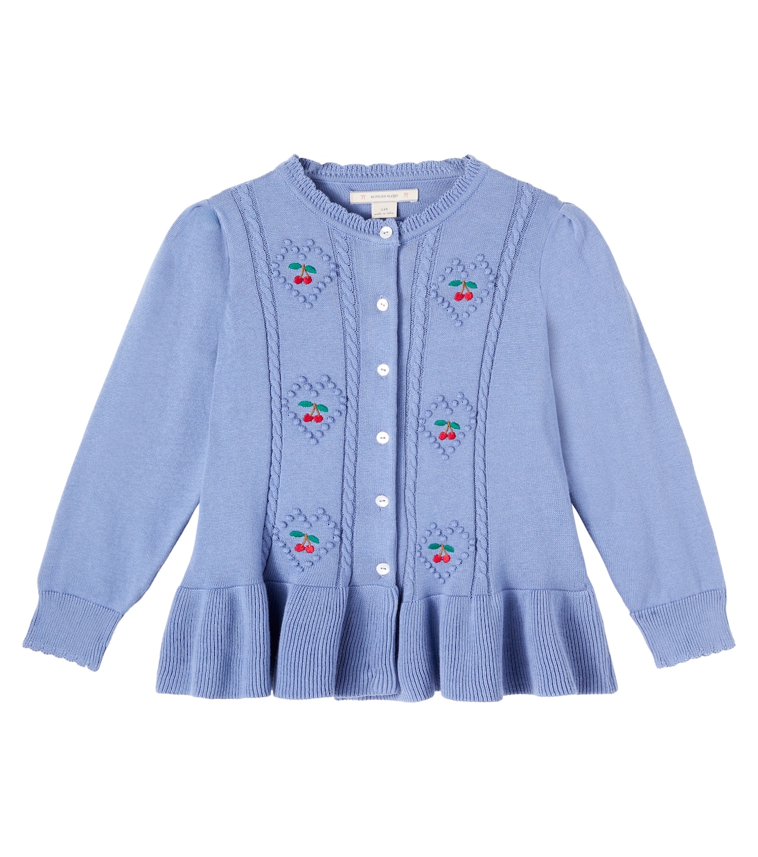 Cárdigan Soleil de algodón bordado | Konges Sløjd