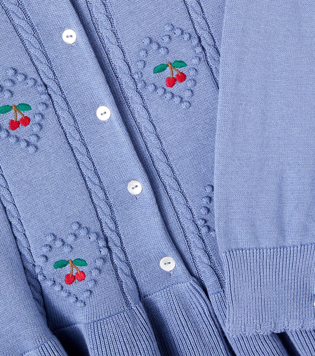 Cárdigan Soleil de algodón bordado | Konges Sløjd