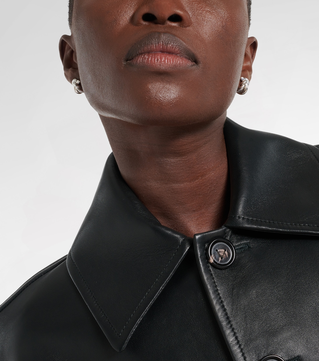 Boucles d’oreilles Knot en argent sterling  | Bottega Veneta