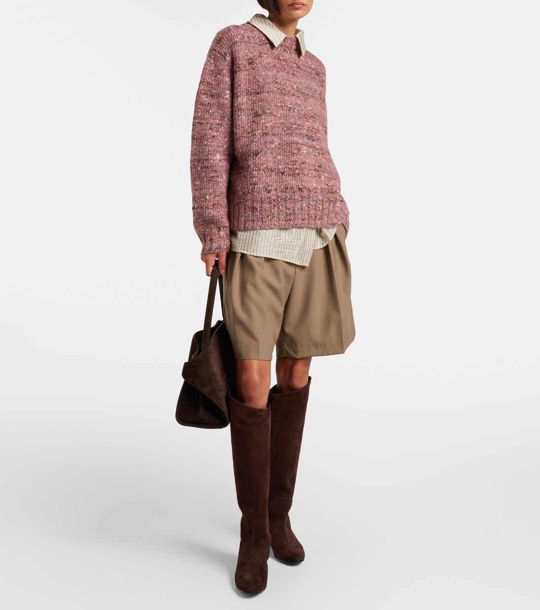 Allegra suede knee-high boots | Le Monde Béryl