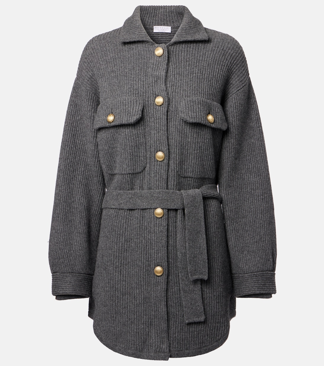 Cardigan en laine, cachemire et soie | Brunello Cucinelli