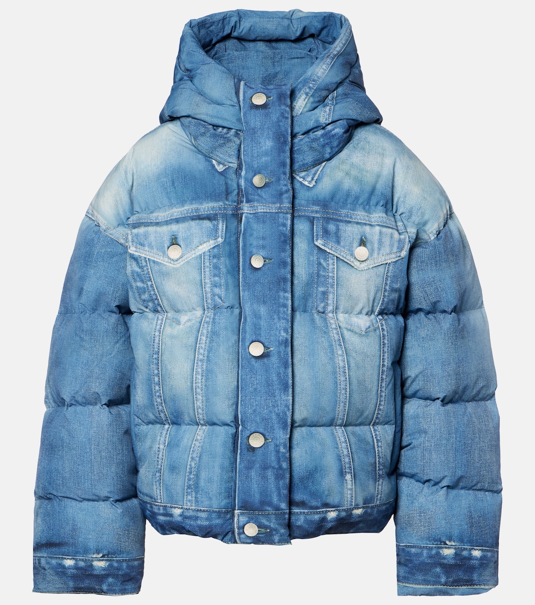Trompe-l’oeil down jacket | Acne Studios