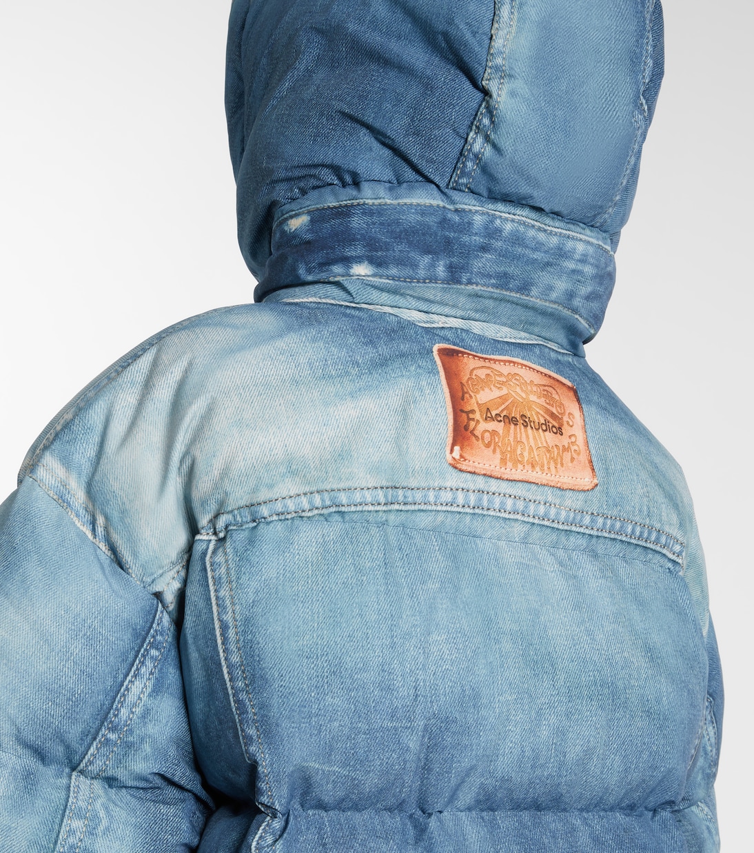 Trompe-l’oeil down jacket | Acne Studios