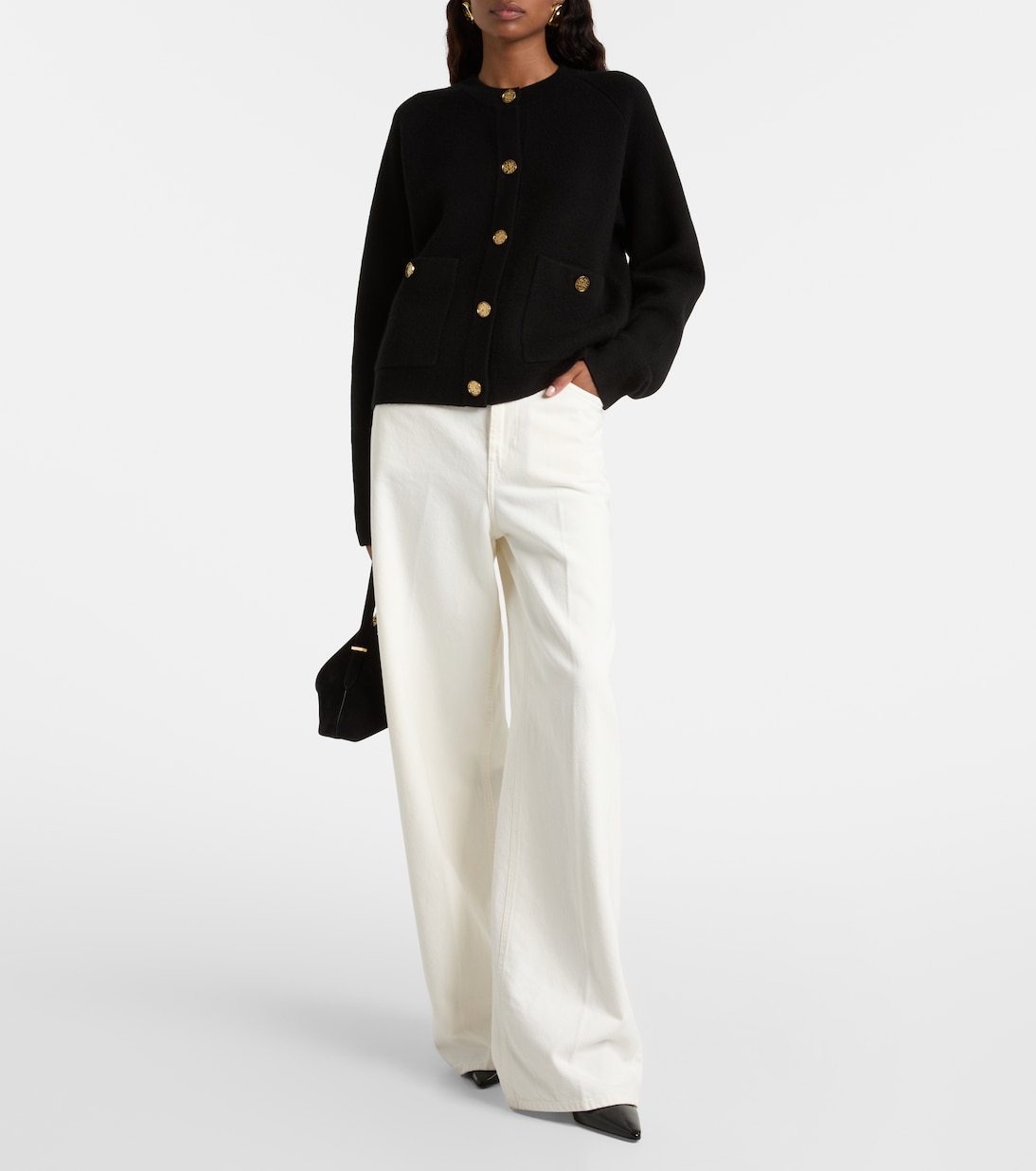 Cardigan aus einem Wollgemisch | Toteme