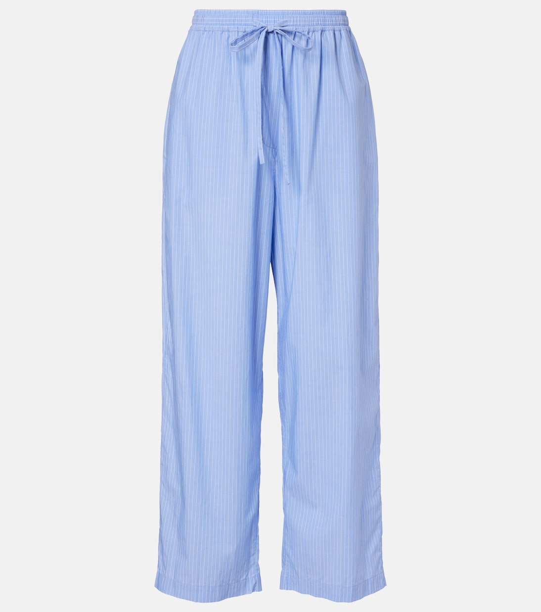 Orien striped cotton wide-leg pants | The Row