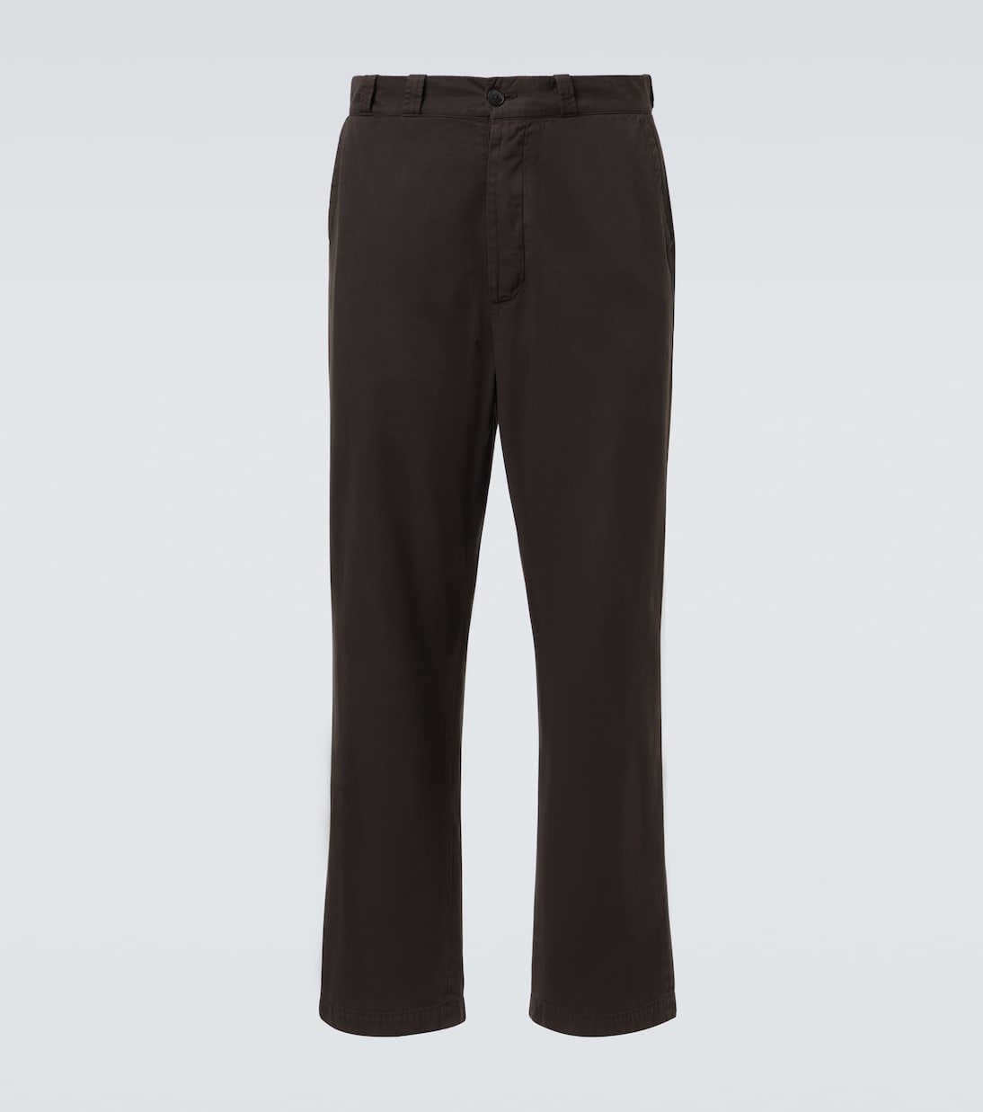 Ottis cotton and cashmere straight pants | The Row