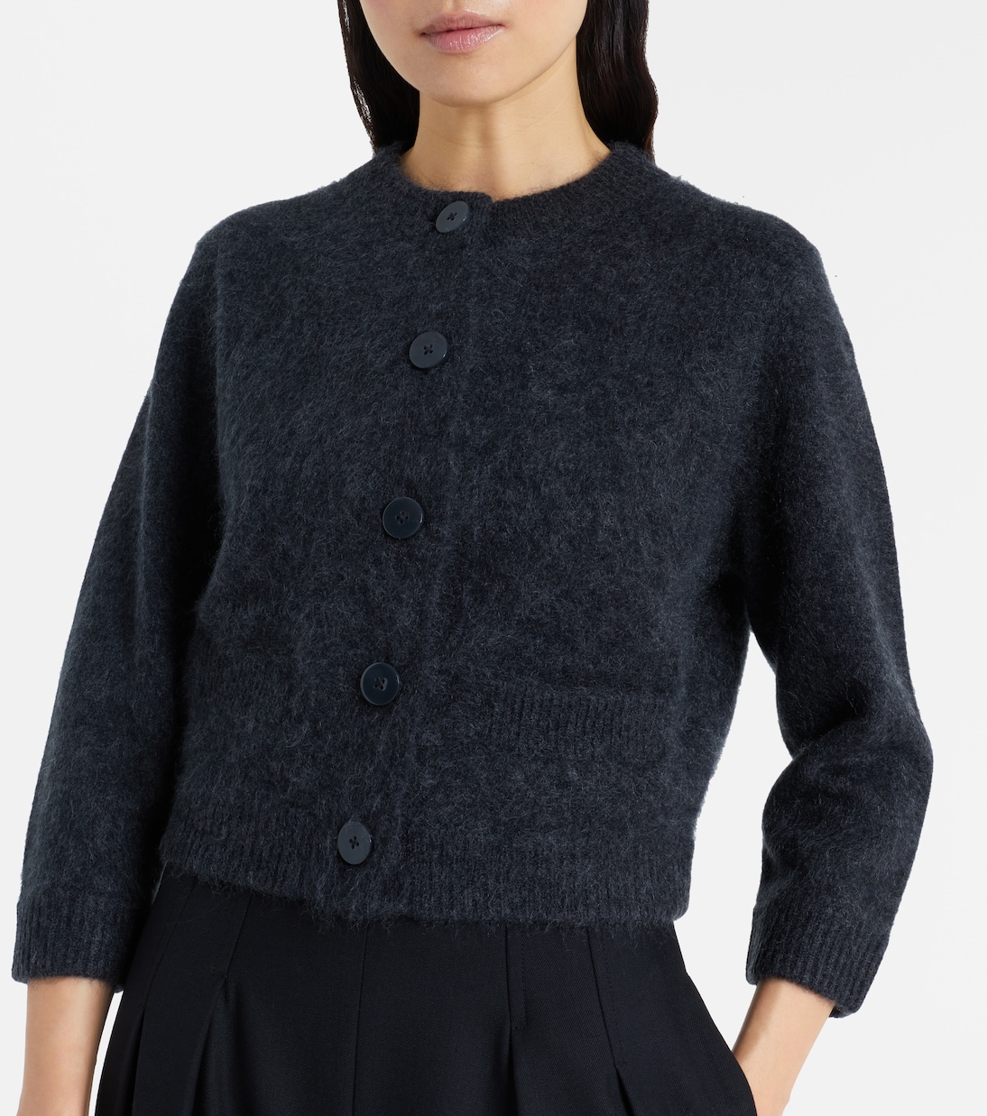 Fluffy Statements wool and cashmere cardigan | Dorothee Schumacher