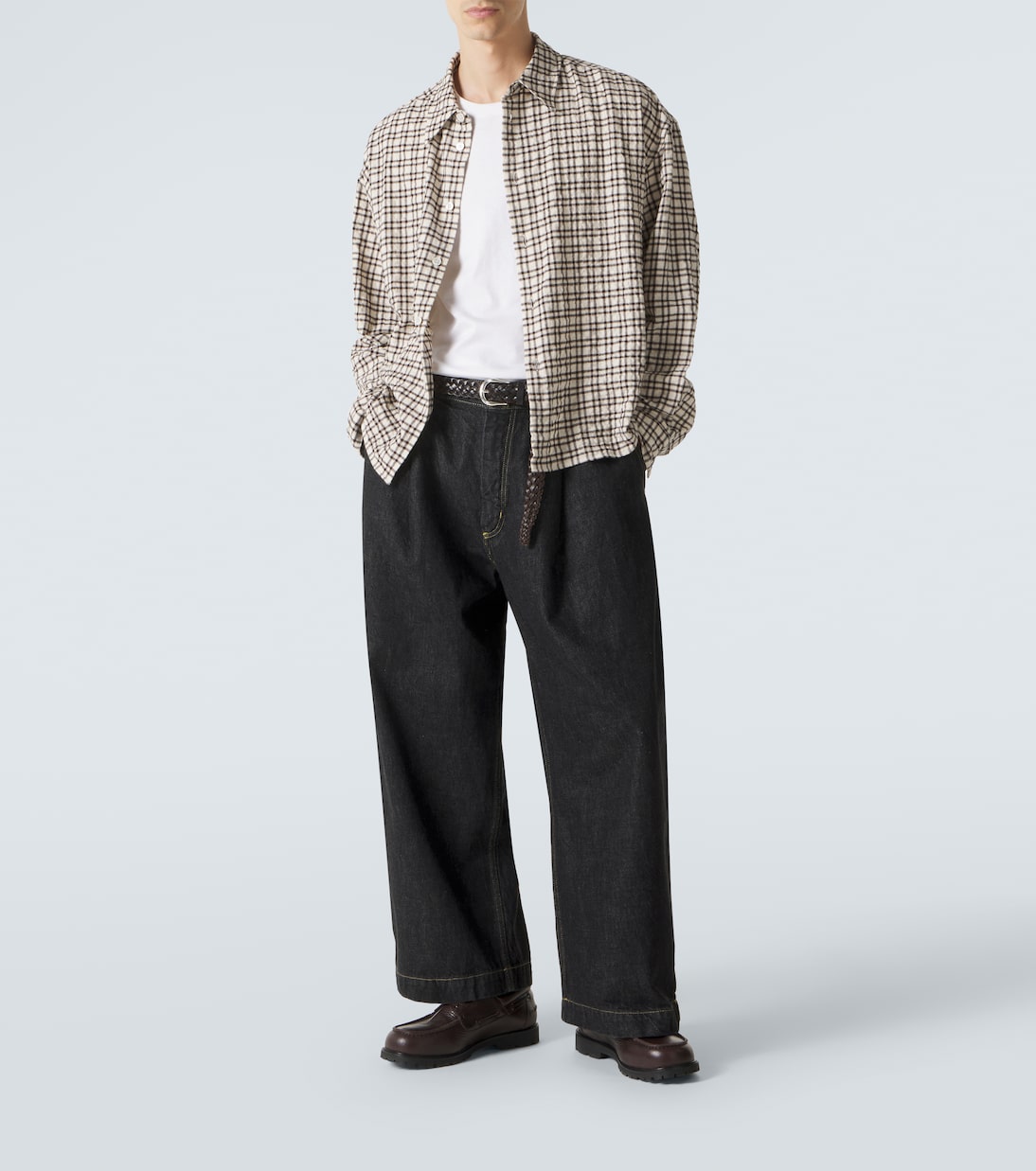 Puch barrel-leg jeans | Studio Nicholson