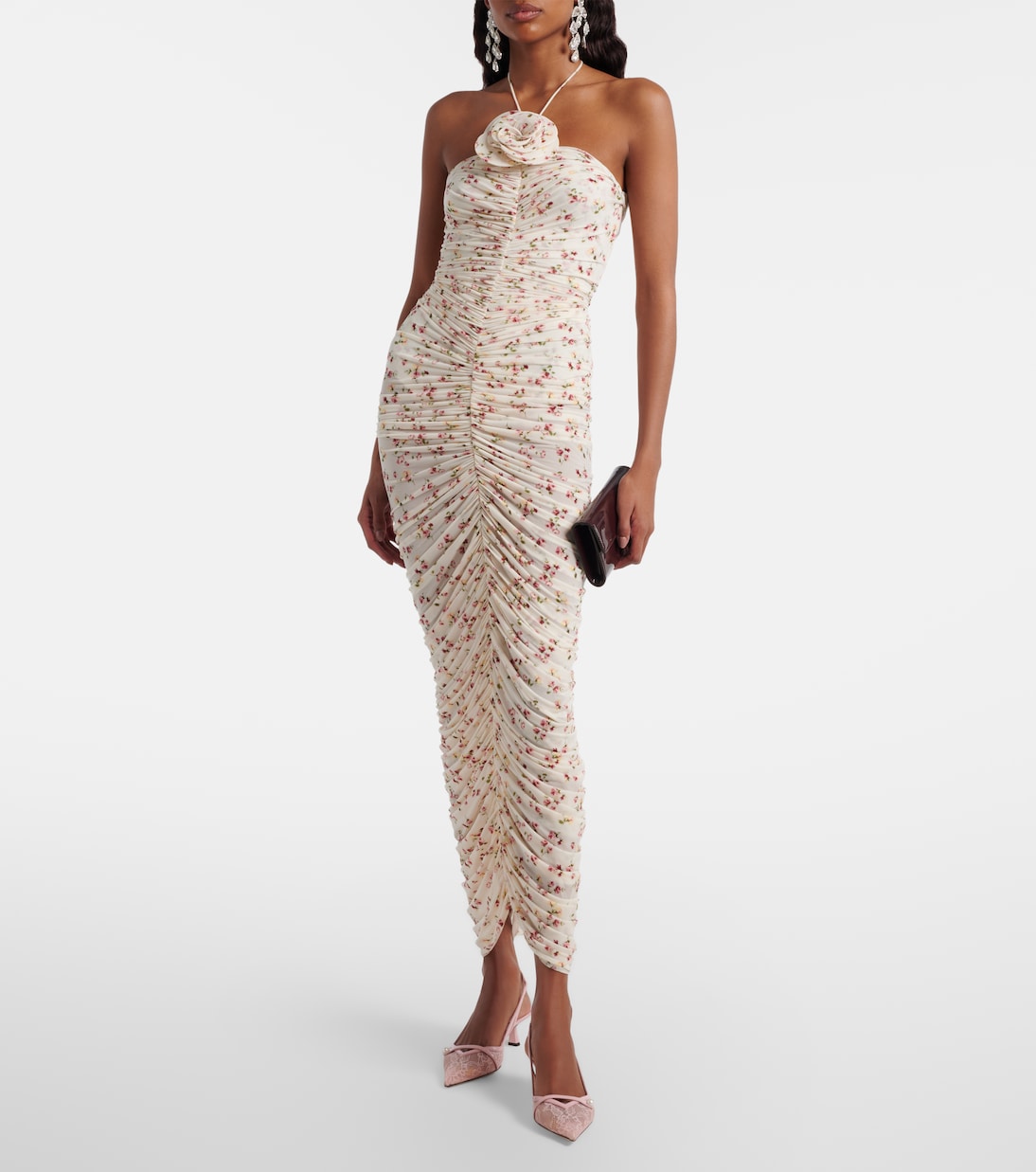 Pumps slingback Amita 45 in pizzo | Jimmy Choo