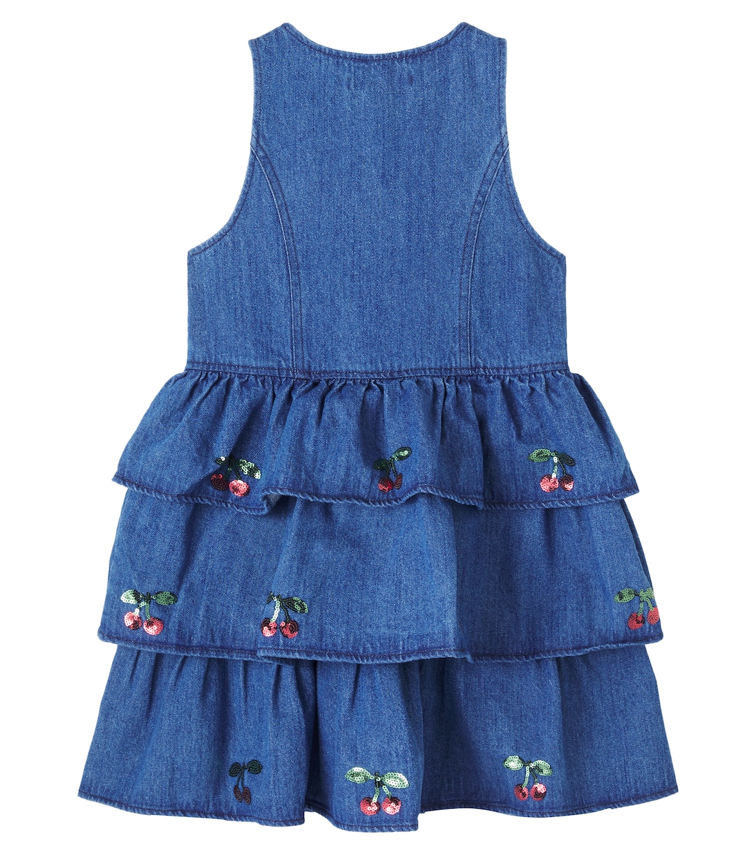 Jeanskleid Elba mit Pailletten | Konges Sløjd