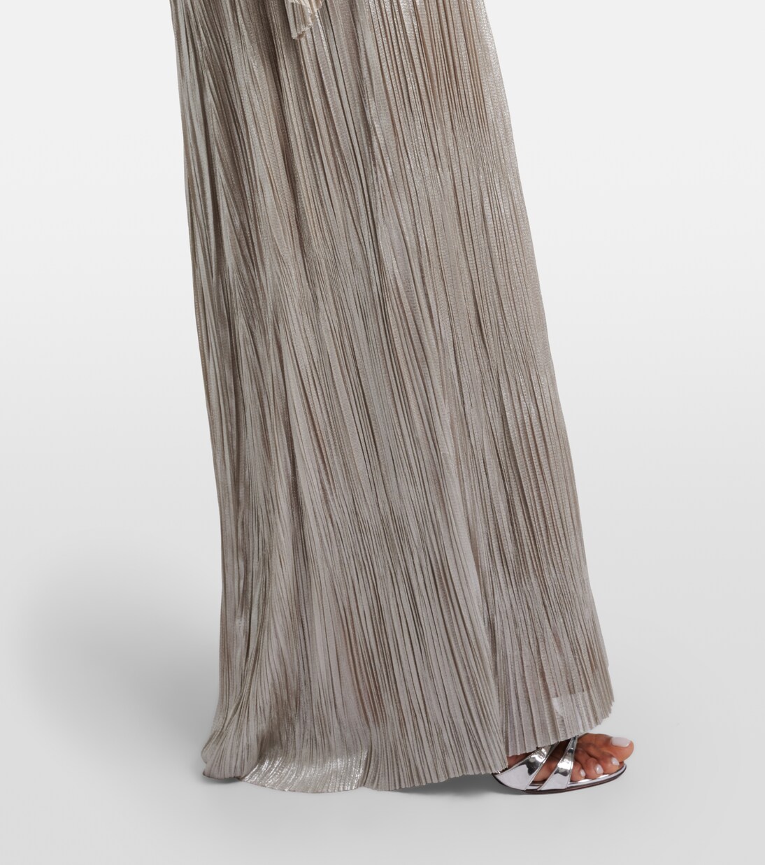 Alana pleated silk tulle gown | Maria Lucia Hohan