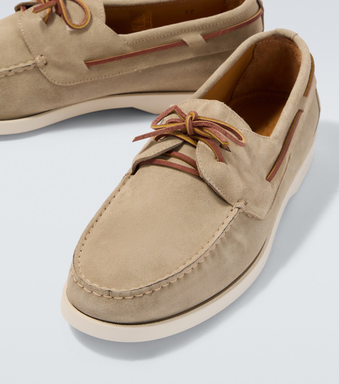 Suede boat shoes | Kiton