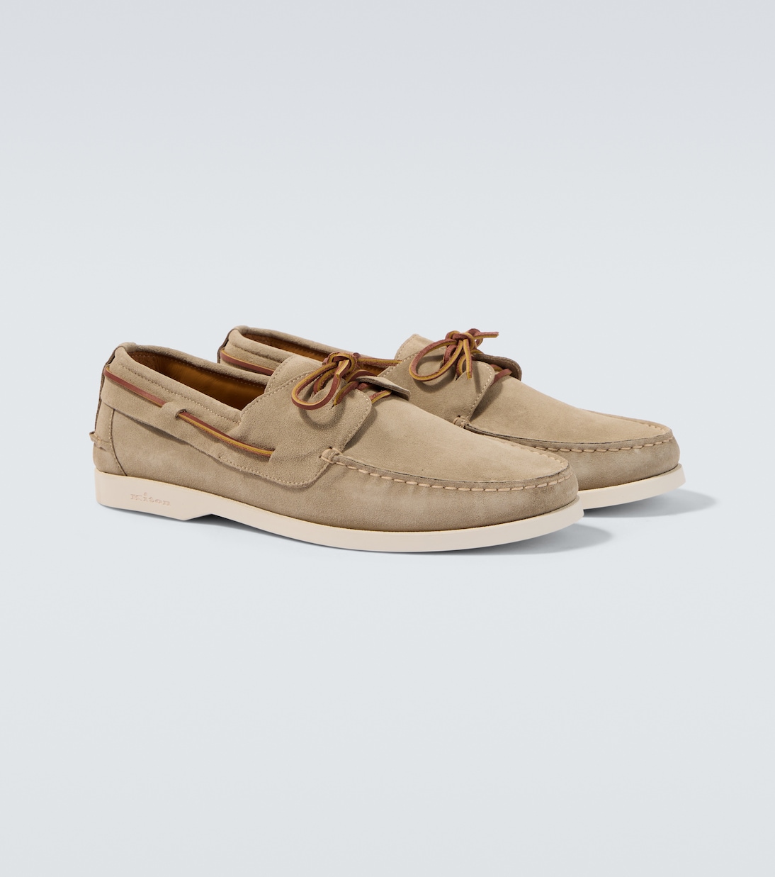Suede boat shoes | Kiton
