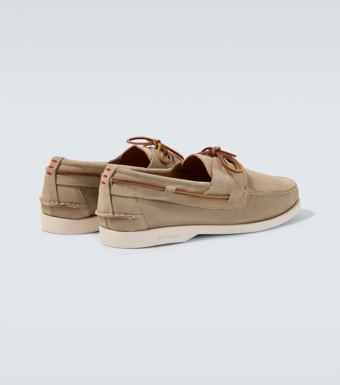 Suede boat shoes | Kiton