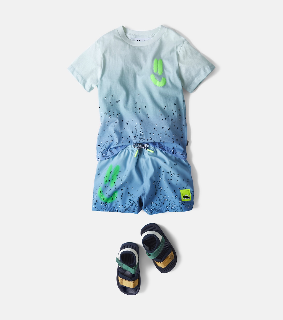 Niko printed swim trunks | Molo